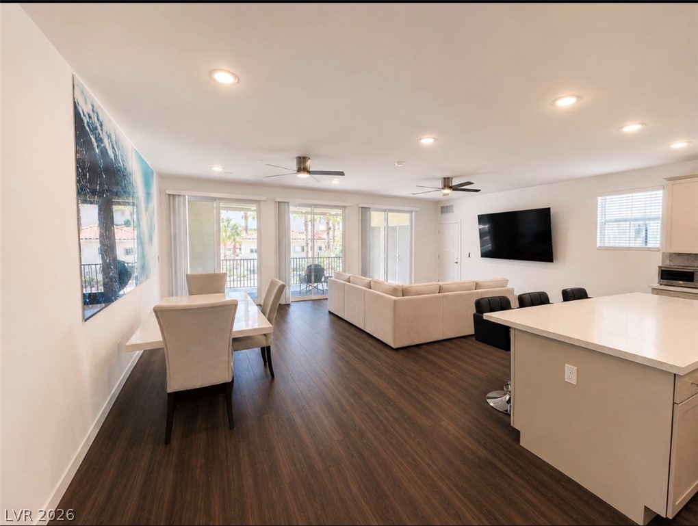 2555 Hampton Road, Unit 4205 Henderson, NV 89052 - Photo 16 of 52 This open concept living space offers a seamless flow for effortless entertaining and daily living.