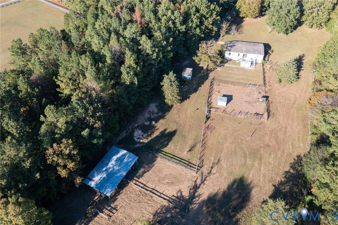 7410 Richmond Road Amelia Court House, VA 23002 - Photo 36 of 39 an aerial view of a house with outdoor space
