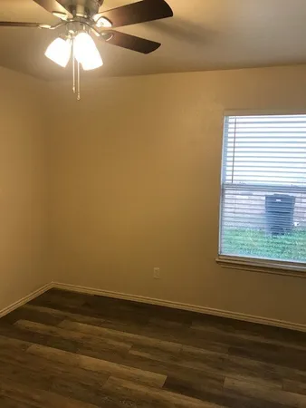 a view of small space with a window