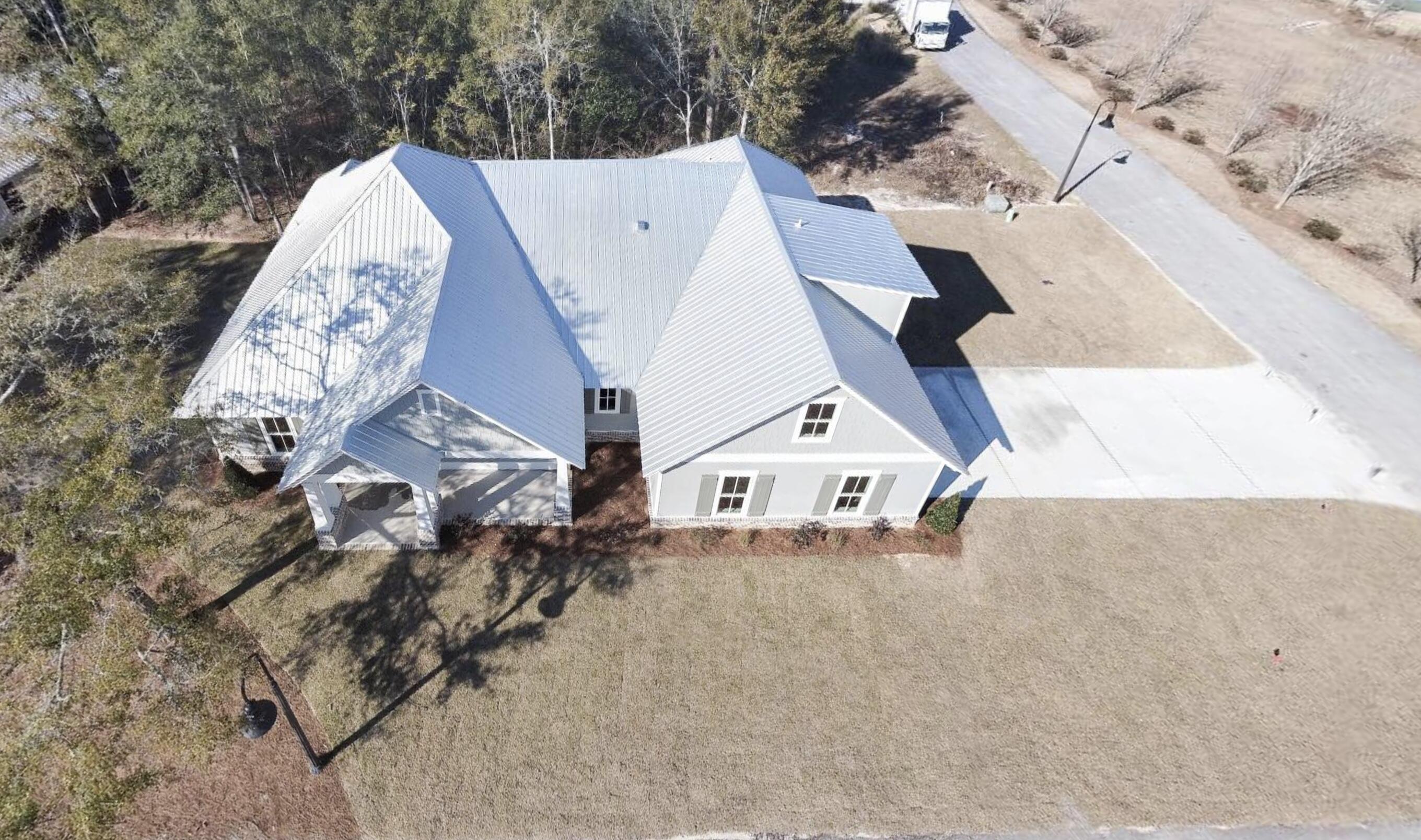 190 Bear Creek Boulevard Freeport, FL 32439 - Photo 8 of 85 an aerial view of a house with a yard and balcony