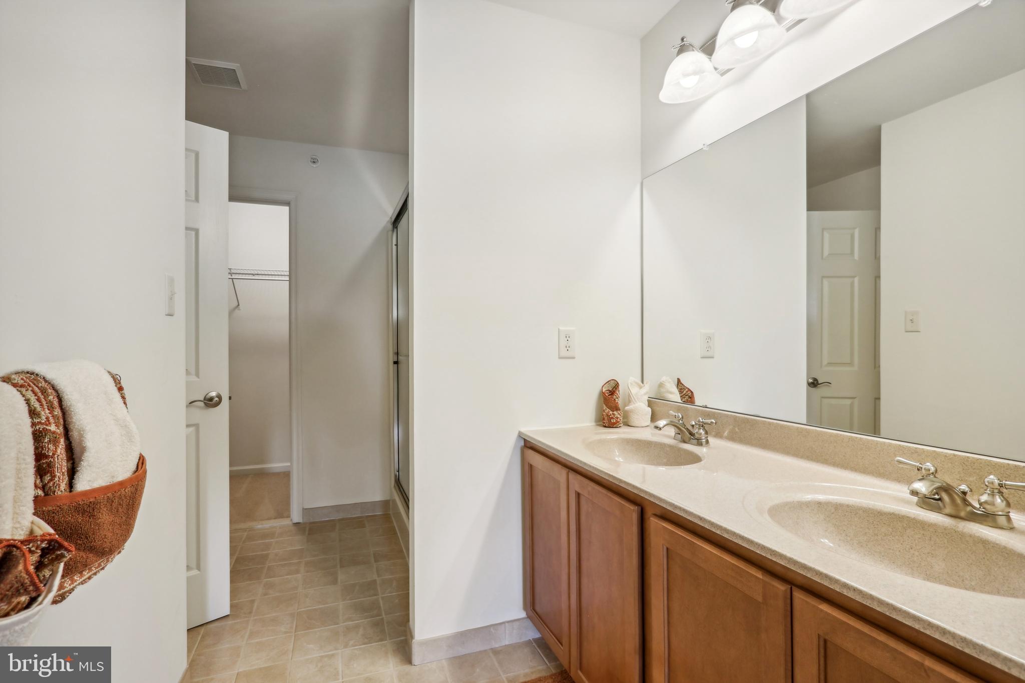 509 Ridgeview Court Sellersville, PA 18960 - Photo 12 of 20 a bathroom with a sink and a mirror