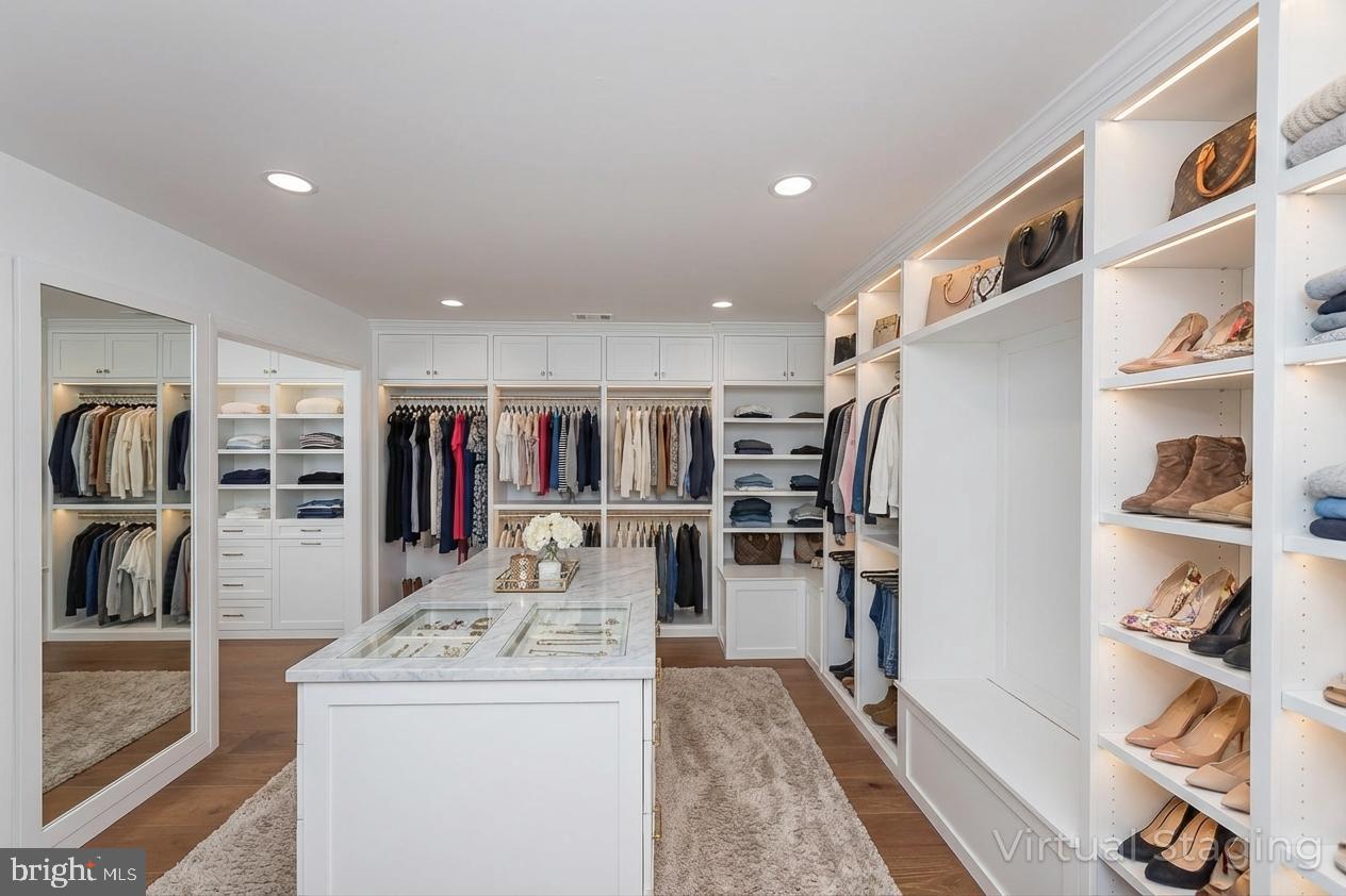 903 Ivy Hill Road Cockeysville, MD 21030 - Photo 48 of 95 Stylish walk-in closet with elegance.