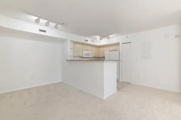 a view of empty room