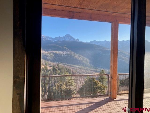 8935 County Road 5 Ridgway, CO 81432 - Photo 18 of 35 a view of a glass door with a from a window