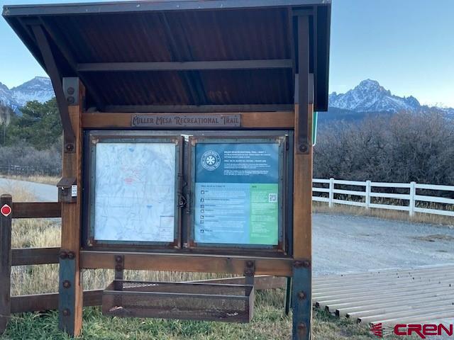 8935 County Road 5 Ridgway, CO 81432 - Photo 34 of 35 a view of a door and wooden floor in front of house