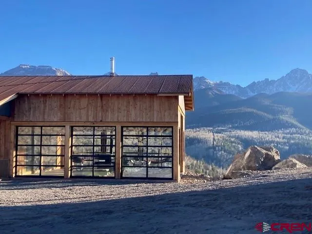 a view of a house with wooden floor