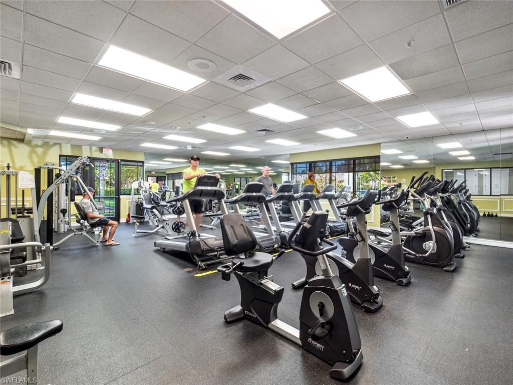 20026 Larino Loop Estero, FL 33928 - Photo 44 of 48 a view of a room with gym equipment