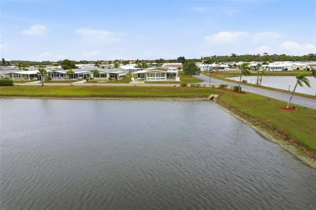 a view of a city with an ocean view