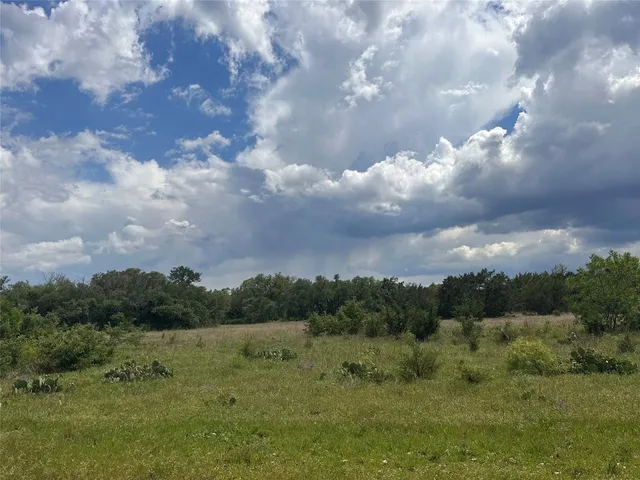 a view of lake with green space