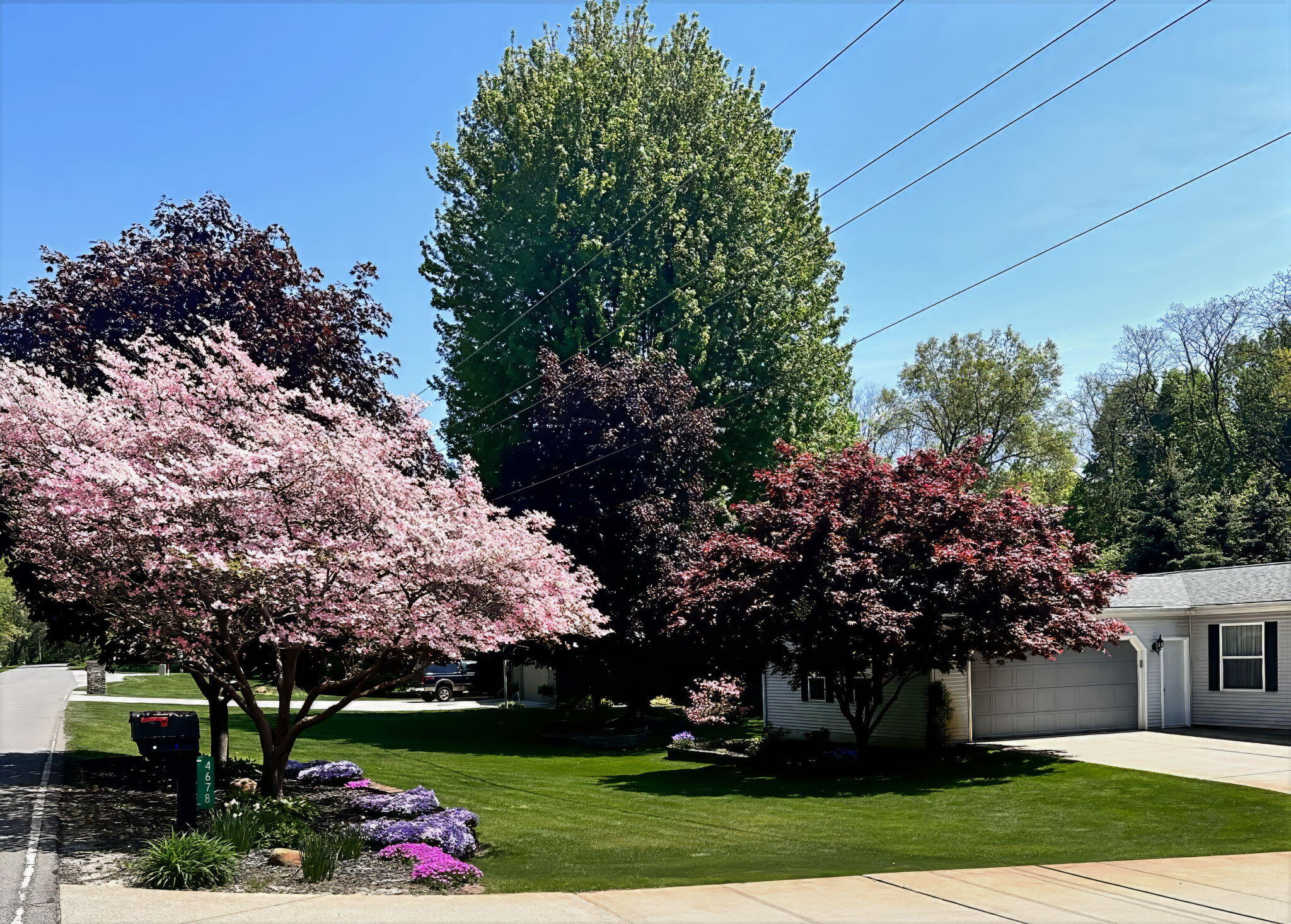 4678 West Schultz Road La Porte, IN 46350 - Photo 24 of 26 a front view of a house with garden