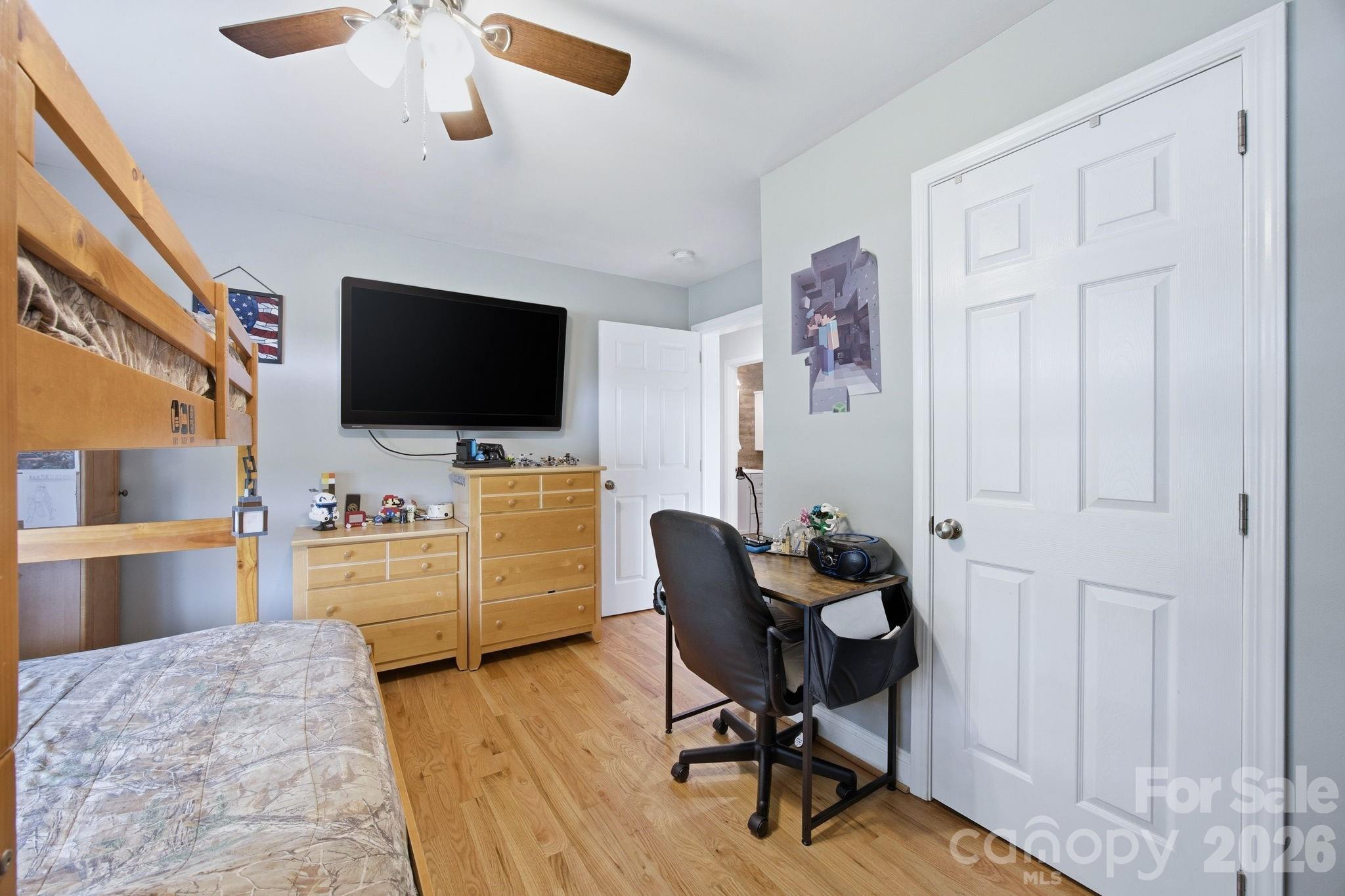 3480 Skyline Road Rock Hill, SC 29730 - Photo 22 of 40 a view of a workspace with furniture and a flat screen tv