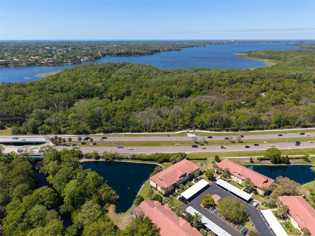 1801 East Lake Road South, Unit 20C Palm Harbor, FL 34685 - Photo 56 of 56 a view of a city with an ocean