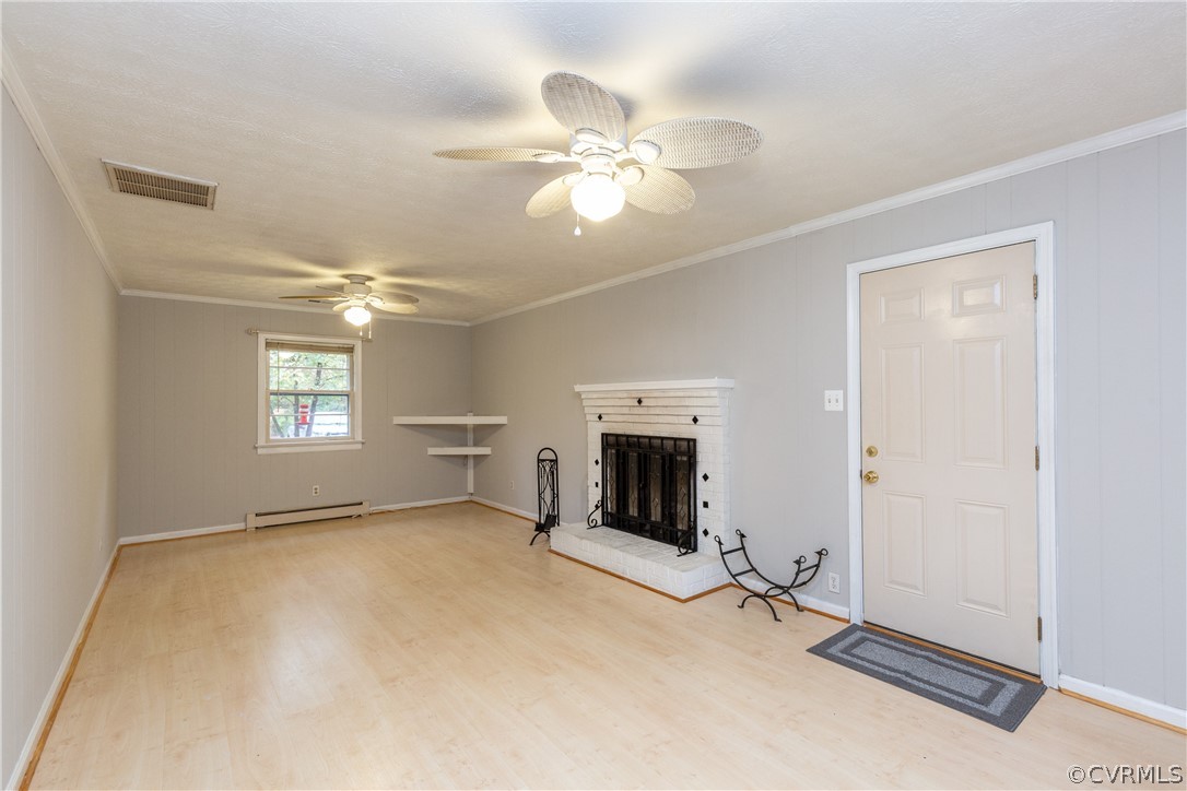 11321 Winterpock Road Chesterfield, VA 23838 - Photo 18 of 49 Family Room with wood burning fireplace and two ce
