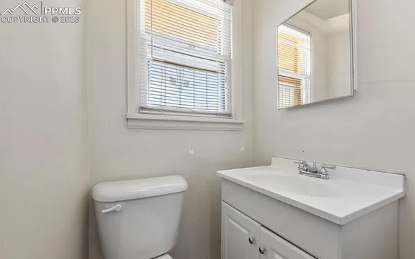 a utility room with a sink