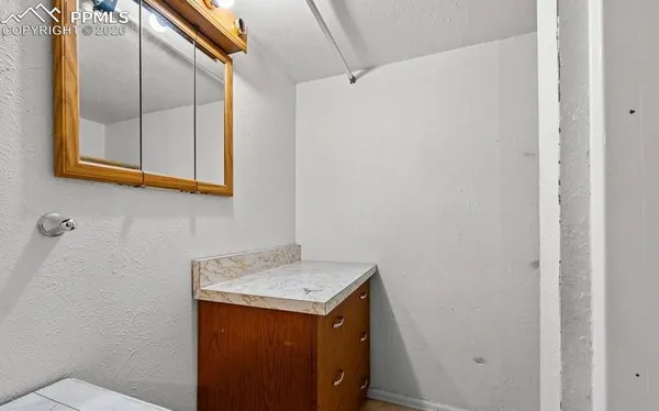 a view of walk in closet