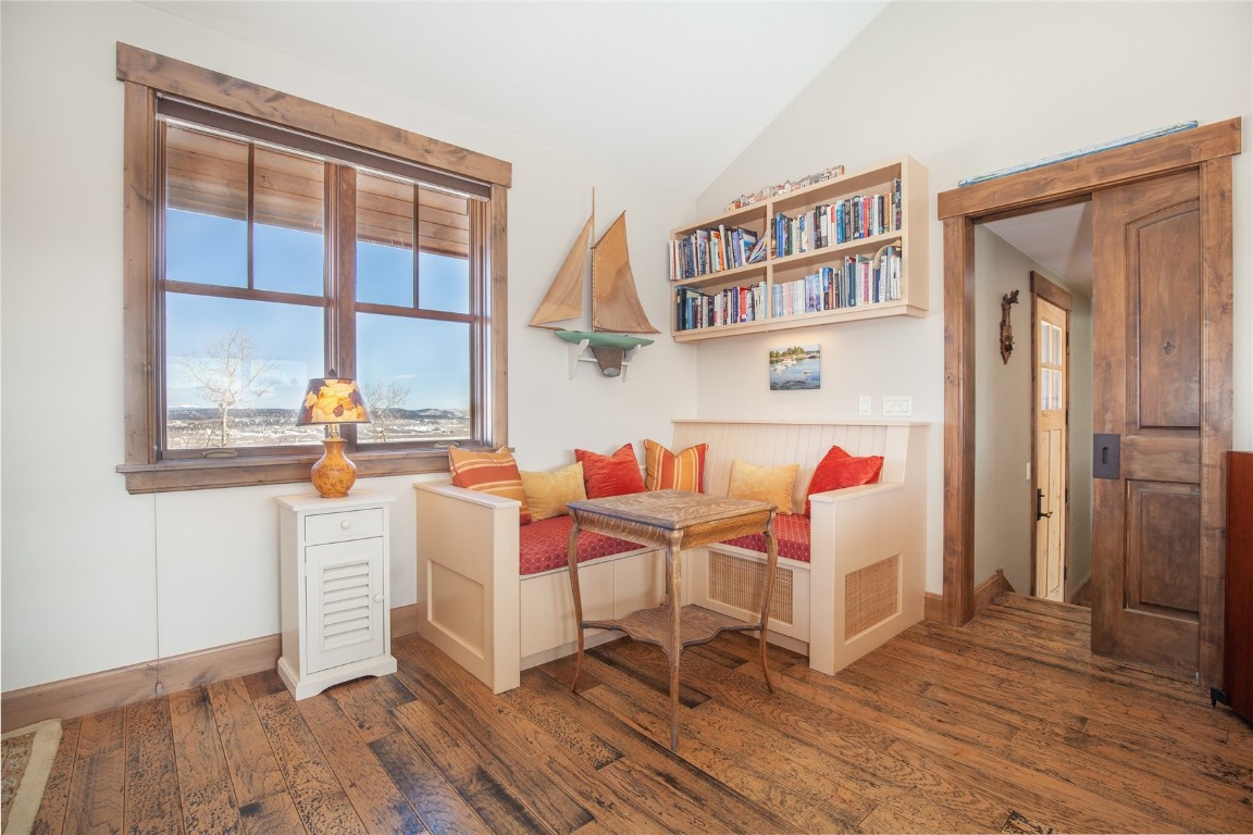 742 Lumberjack Road Fairplay, CO 80440 - Photo 13 of 35 a room with a bed and a window