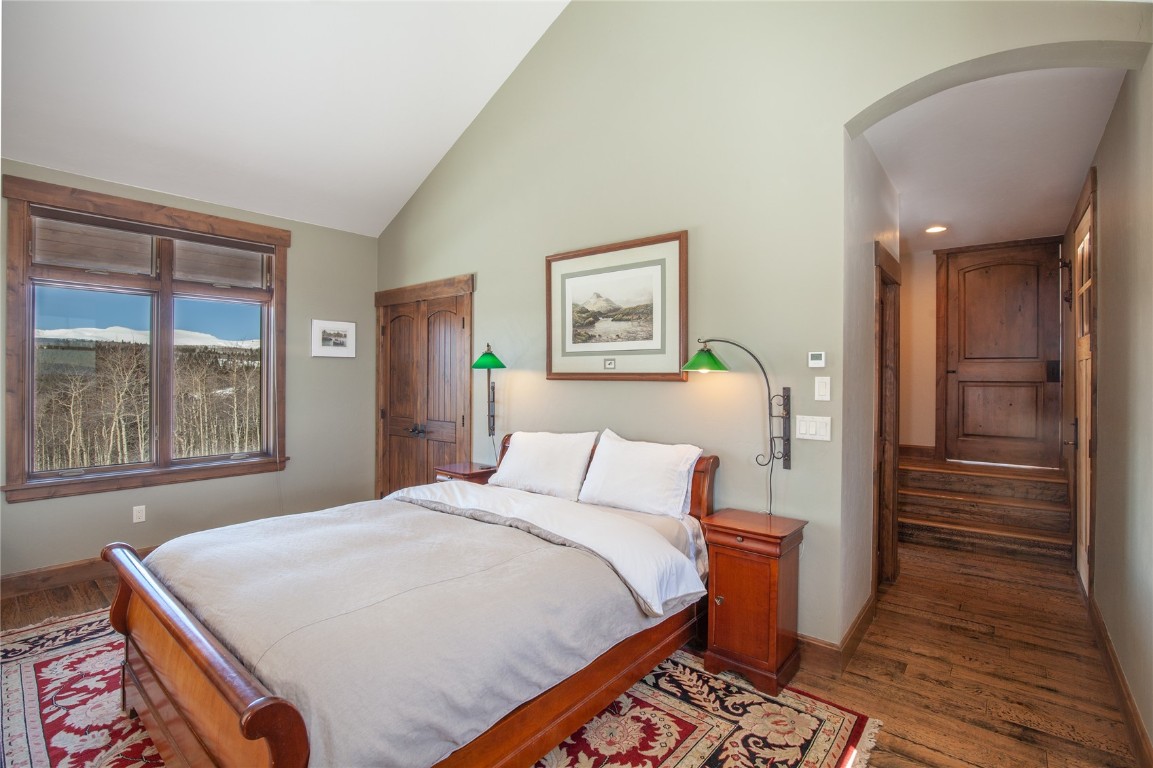 742 Lumberjack Road Fairplay, CO 80440 - Photo 17 of 35 a bedroom with bed and window