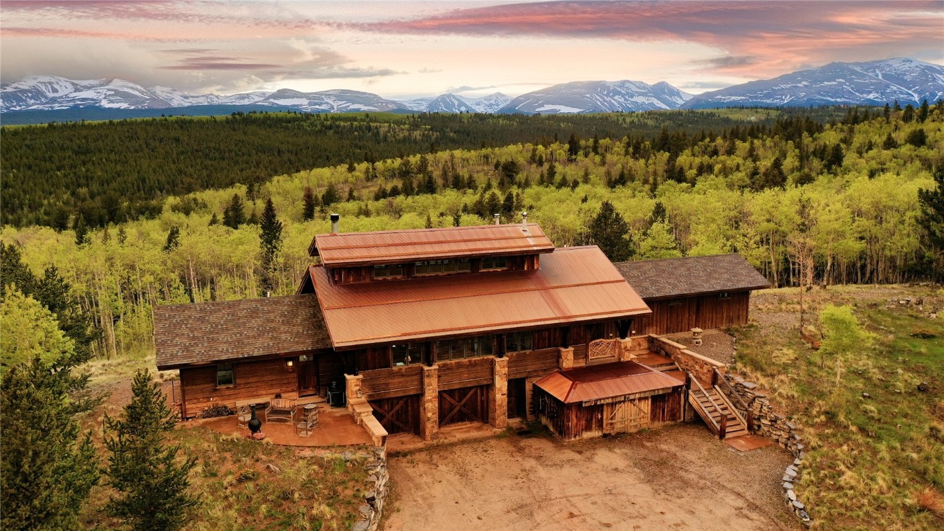 742 Lumberjack Road Fairplay, CO 80440 - Photo 2 of 35 a view of a lake with a mountain in the background