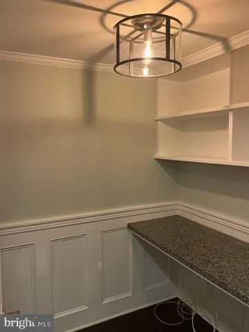 a close view of closet