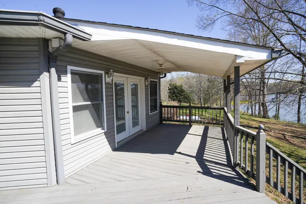 a view of a house with a porch