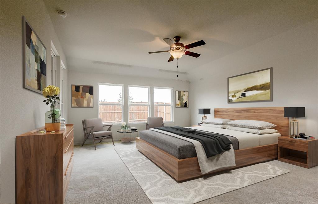 717 Carriage Hl Road Midlothian, TX 76065 - Photo 7 of 9 Spacious owner's suite with private bath *Model Representation*