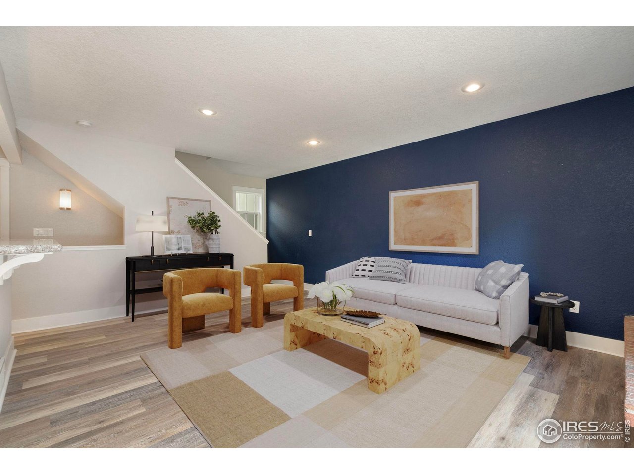 3036 Regatta Lane, Unit 2 Fort Collins, CO 80525 - Photo 3 of 22 Main level living room with new Luxury vinyl flooring!