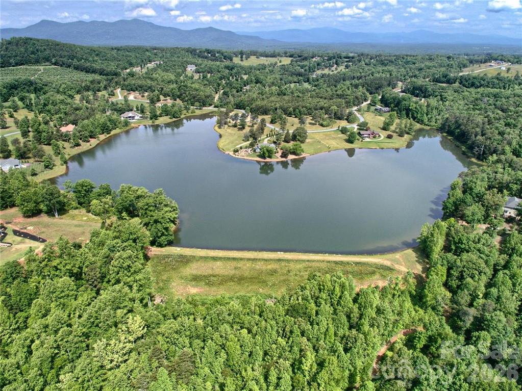 0 Mapleton Lane Columbus, NC 28722 - Photo 23 of 26 a view of a large garden with a lake