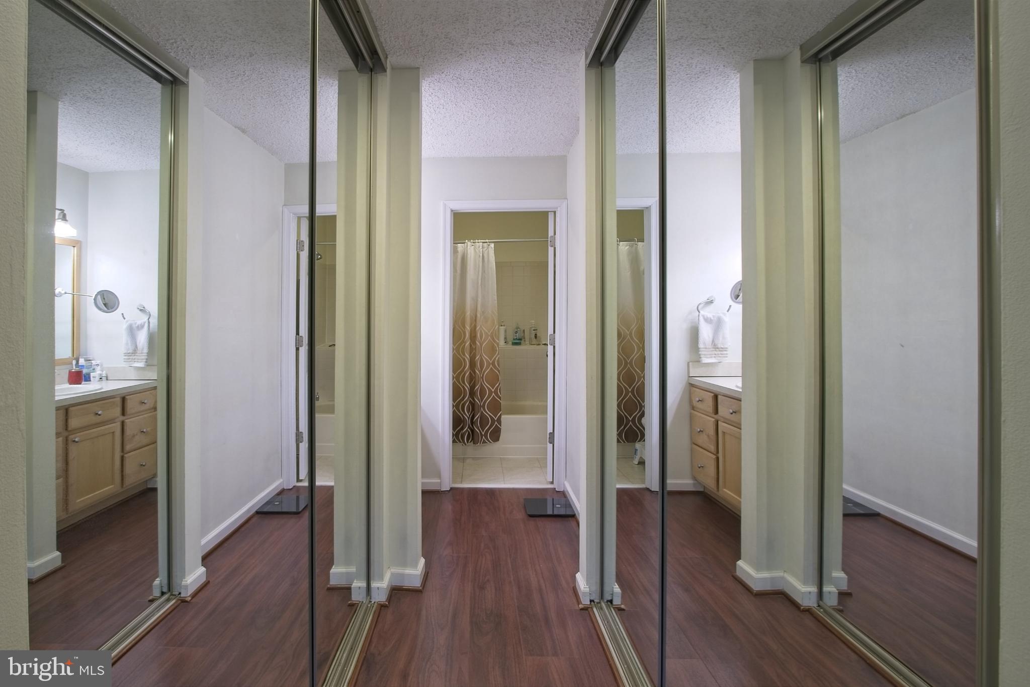 11045 Villaridge Court Reston, VA 20191 - Photo 22 of 38 Mirrored closet doors in primary suite