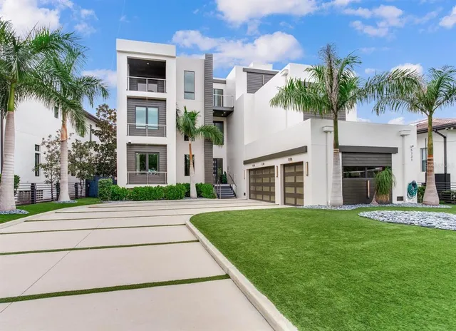 a view of an entryway with a front door