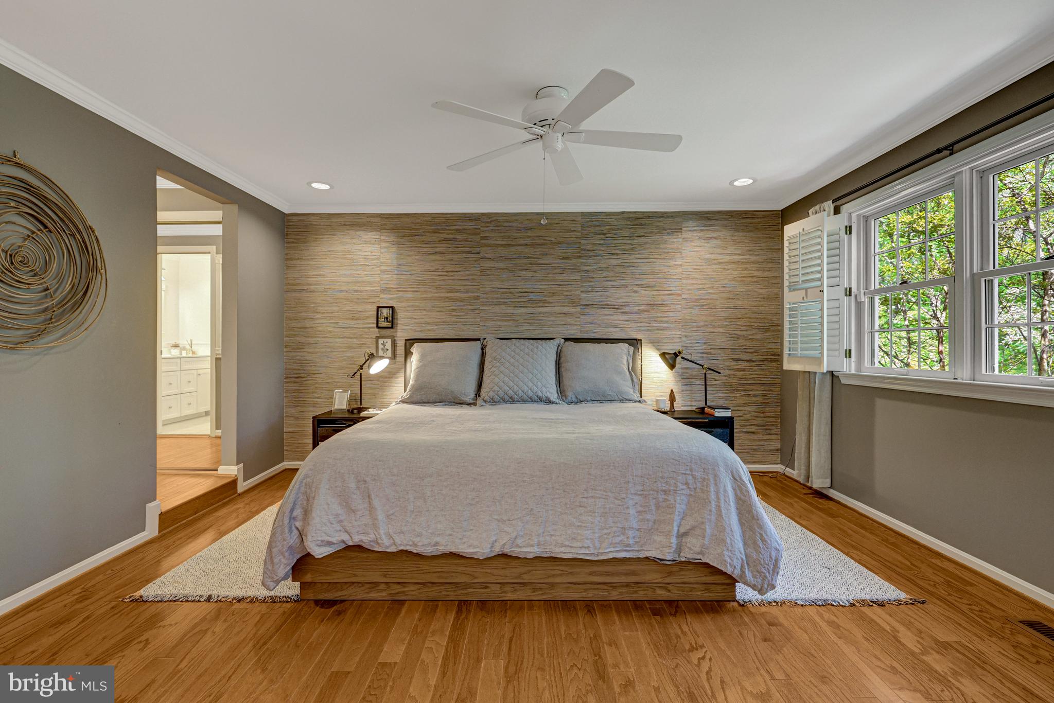 9001 Streamview Lane Vienna, VA 22182 - Photo 29 of 64 a bedroom with a bed and window