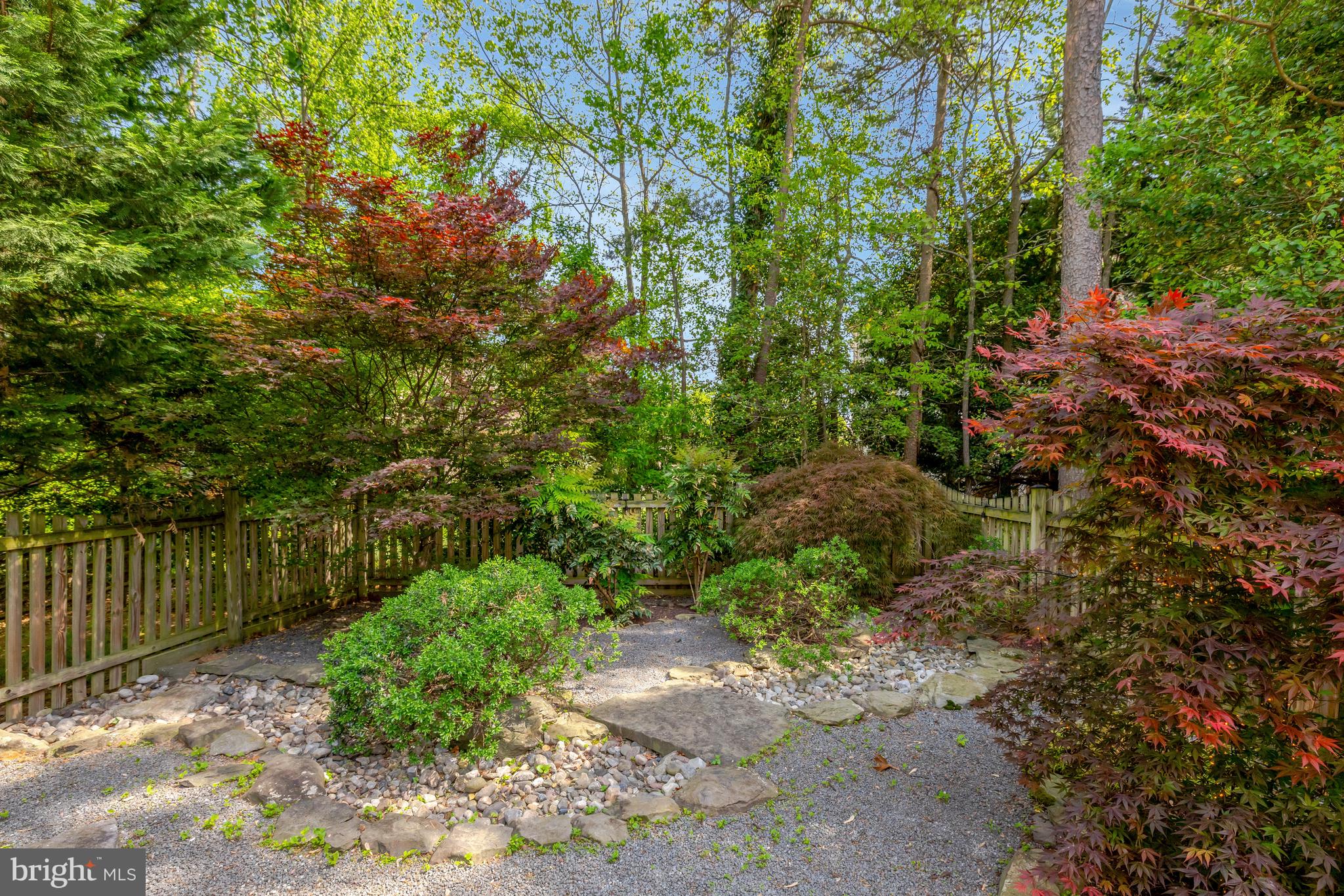 9001 Streamview Lane Vienna, VA 22182 - Photo 59 of 64 a backyard of a house with lots of green space