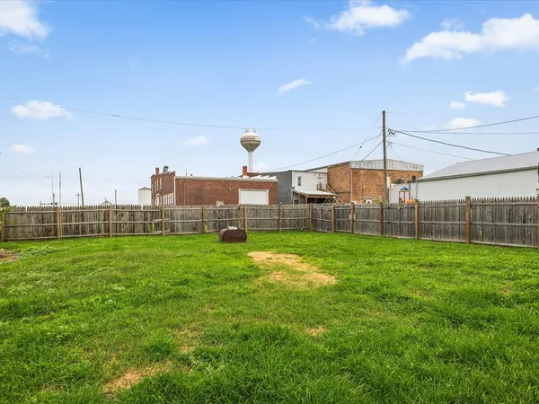 a view of a green field