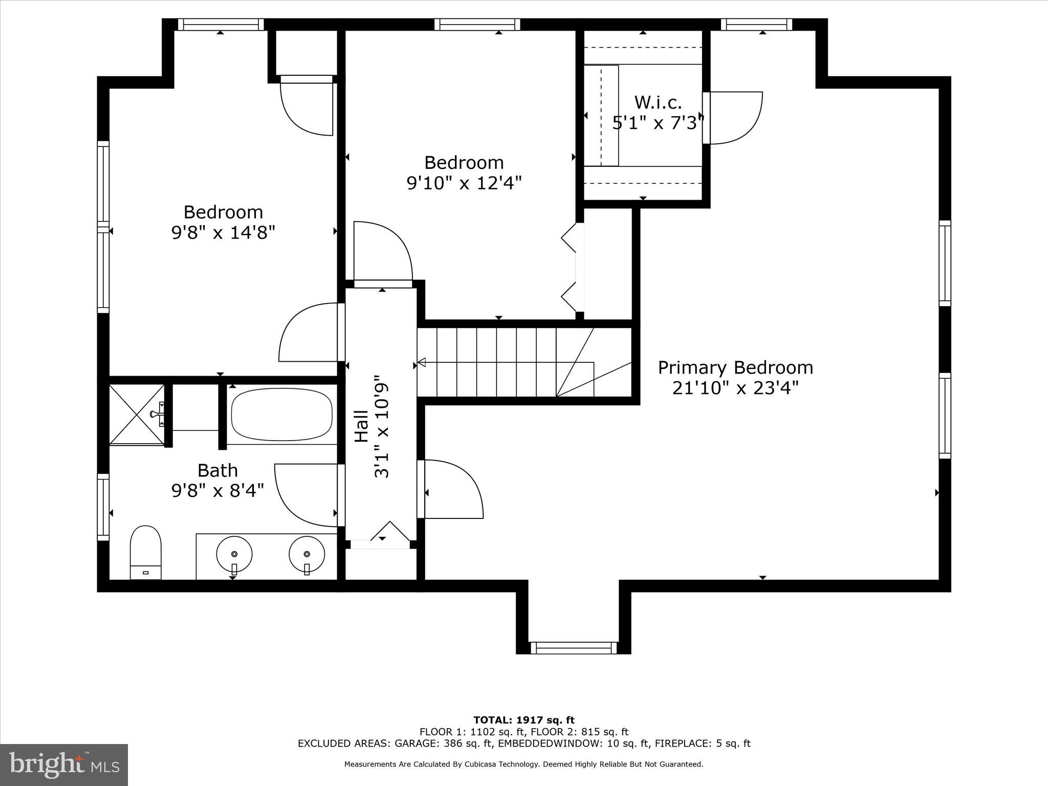 22998 Rum Bridge Road Georgetown, DE 19947 - Photo 34 of 44 Upper Level Floor Plan