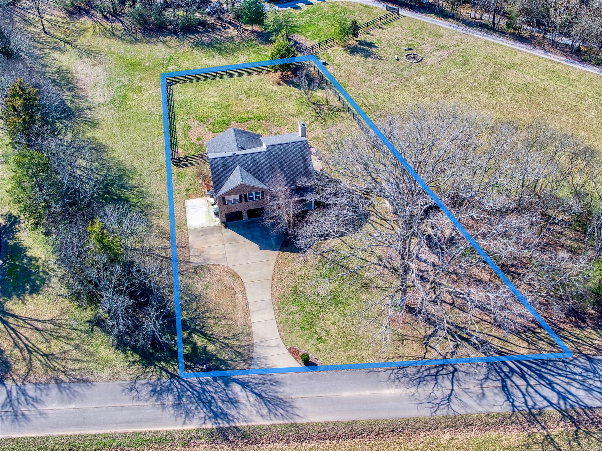 4155 Coleman Hill Road Rockvale, TN 37153 - Photo 9 of 30 Drawing of lot lines