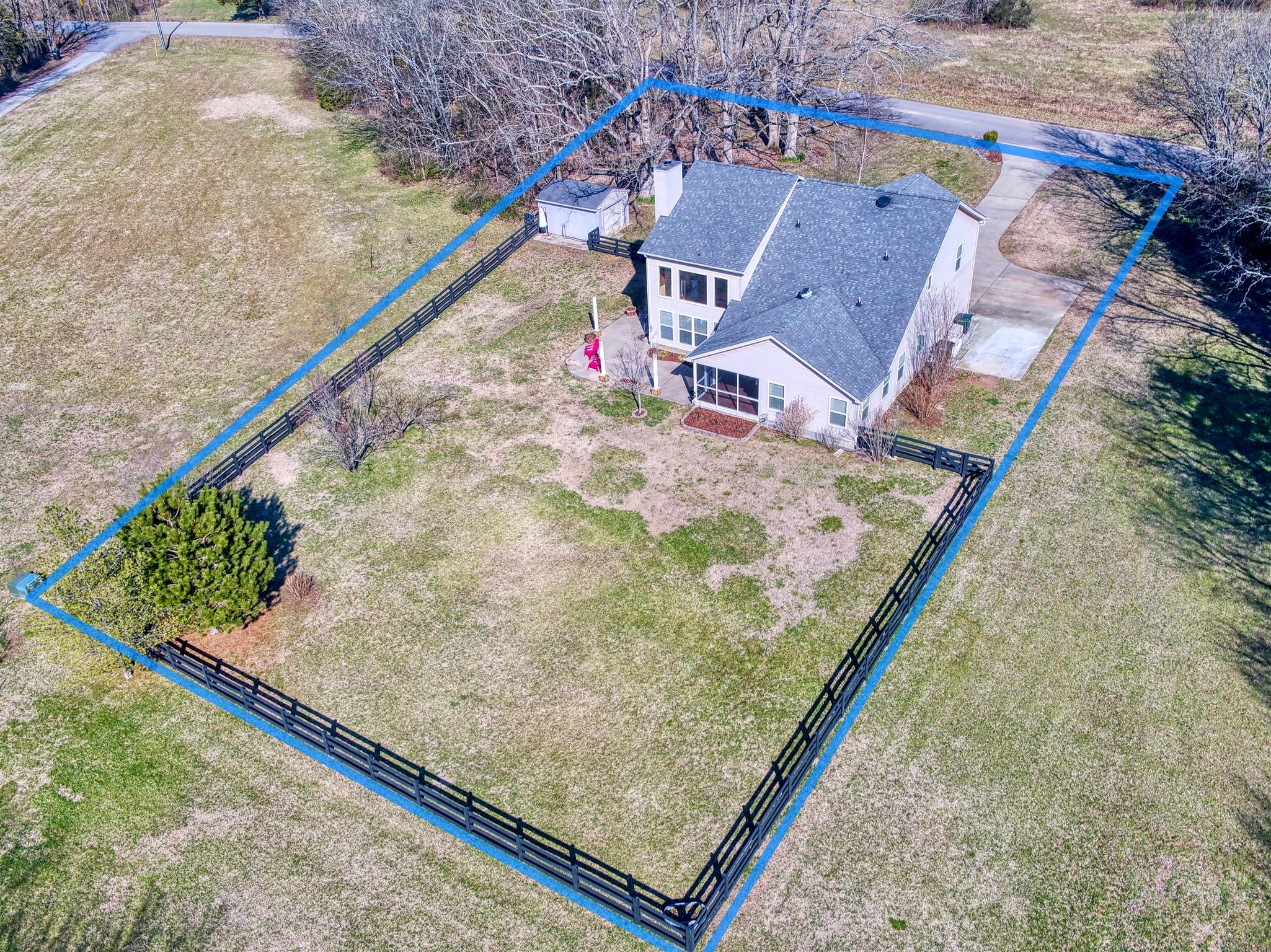 4155 Coleman Hill Road Rockvale, TN 37153 - Photo 10 of 30 Drawing of lot lines
