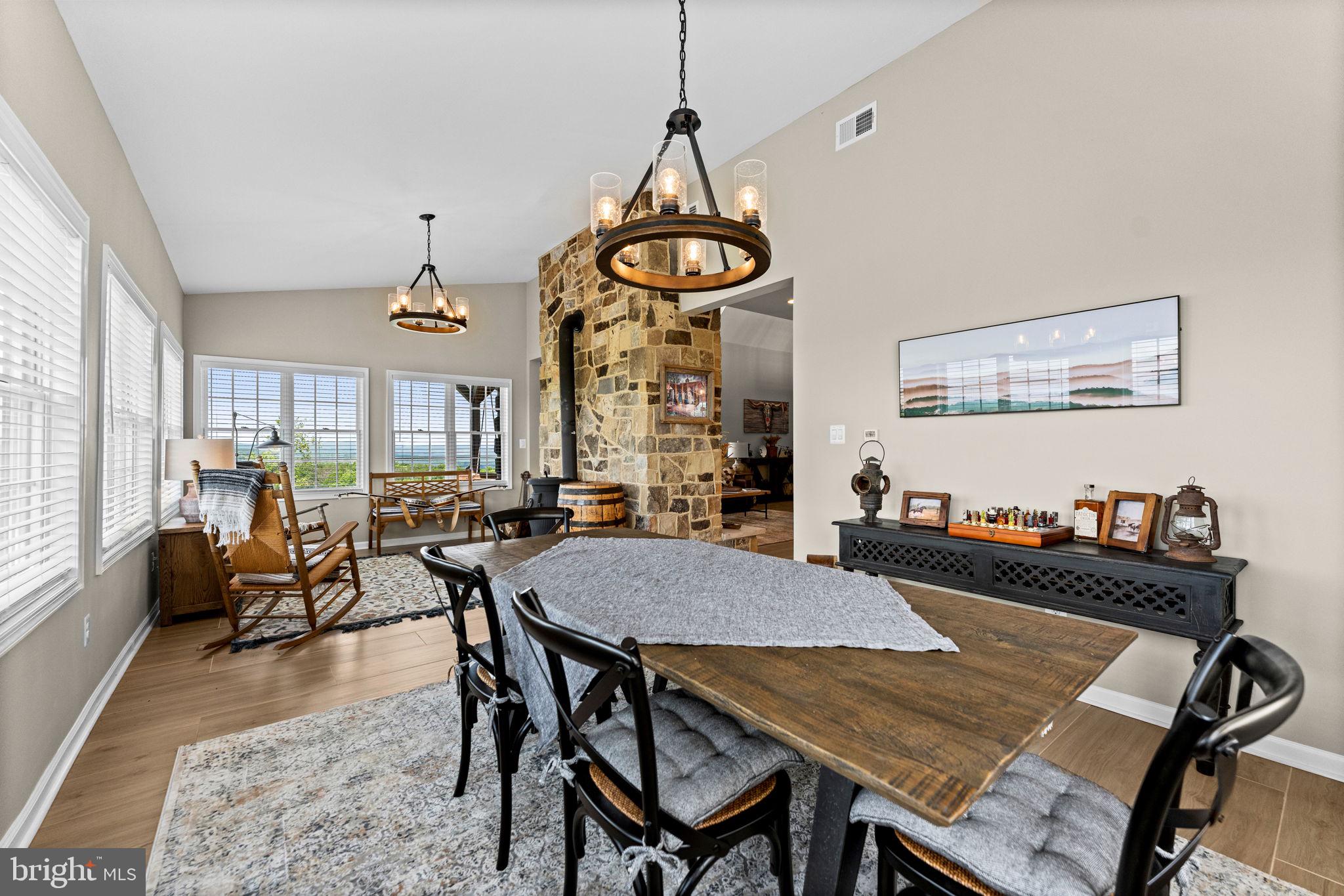 820 Shadyside Road Elk Garden, WV 26717 - Photo 23 of 138 Combined Living and Dining Room