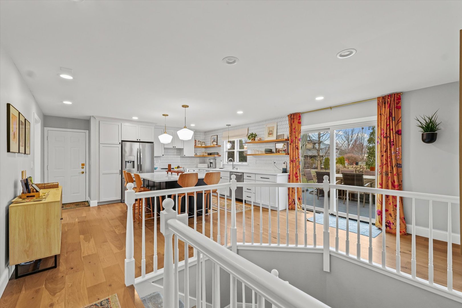 2504 Branch Road Champaign, IL 61822 - Photo 21 of 52 a view of a living room and dining room