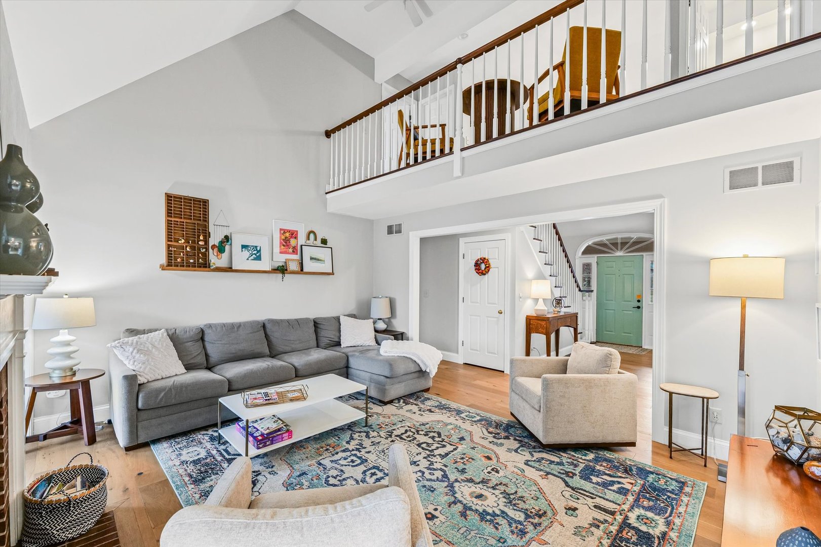 2504 Branch Road Champaign, IL 61822 - Photo 8 of 52 a living room with furniture and a rug