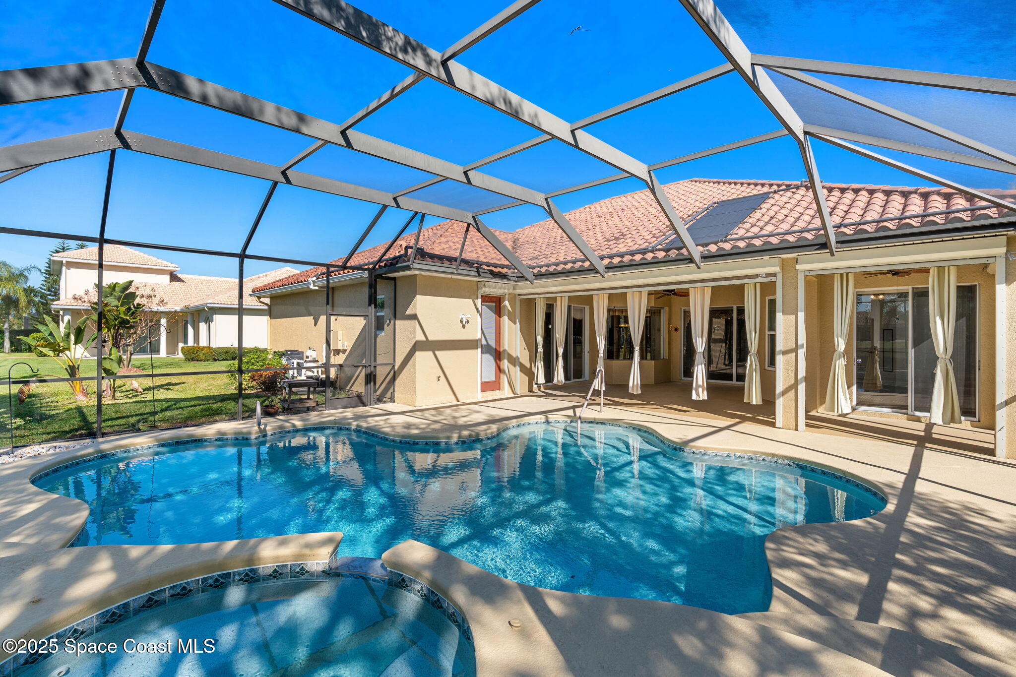 4034 Waterloo Place Melbourne, FL 32940 - Photo 45 of 57 Resurfaced pool and spa
