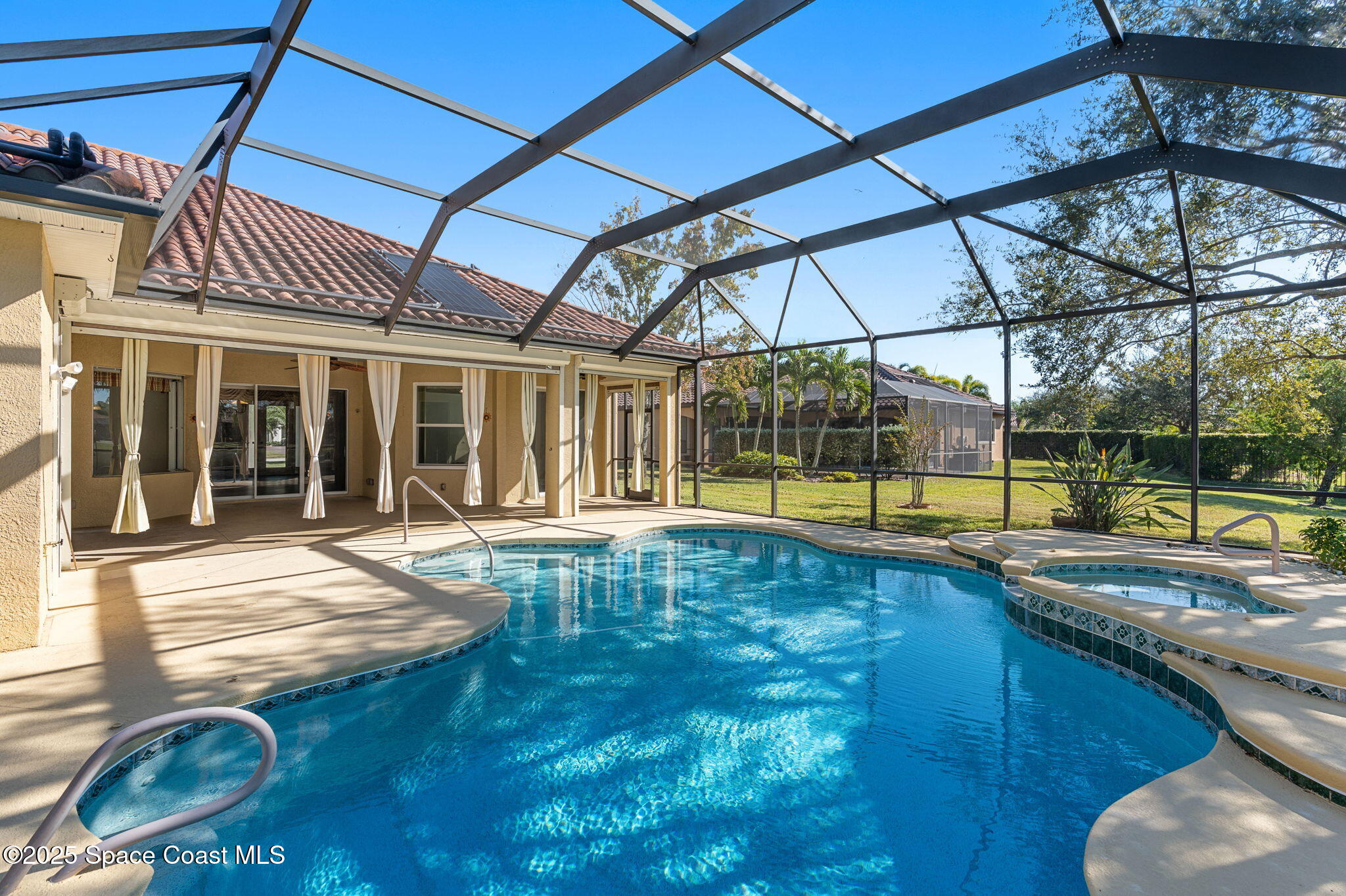 4034 Waterloo Place Melbourne, FL 32940 - Photo 46 of 57 Resurfaced pool and spa