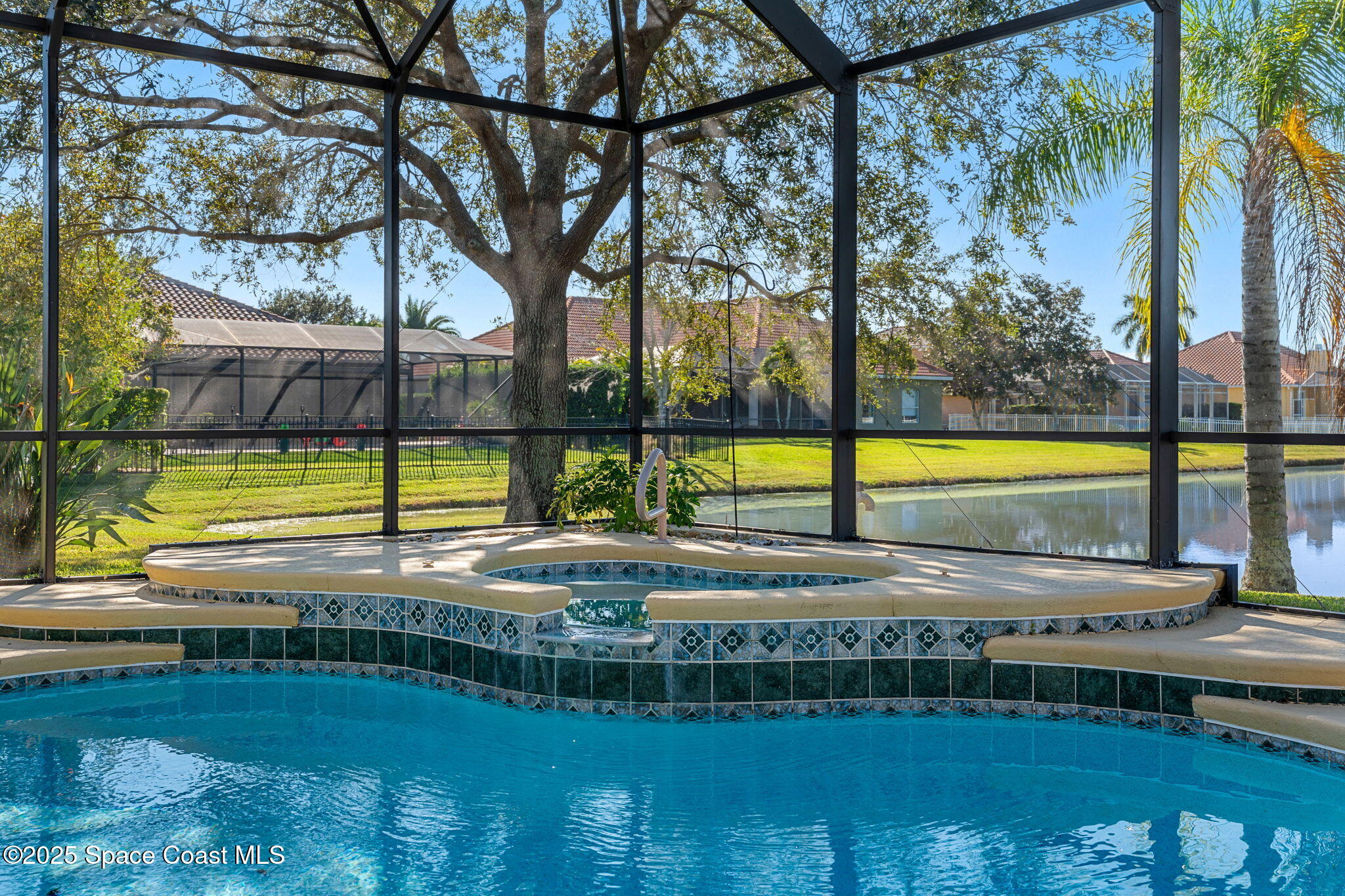 4034 Waterloo Place Melbourne, FL 32940 - Photo 47 of 57 Resurfaced Saltwater Pool
