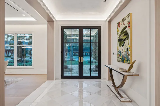 a view of an entryway