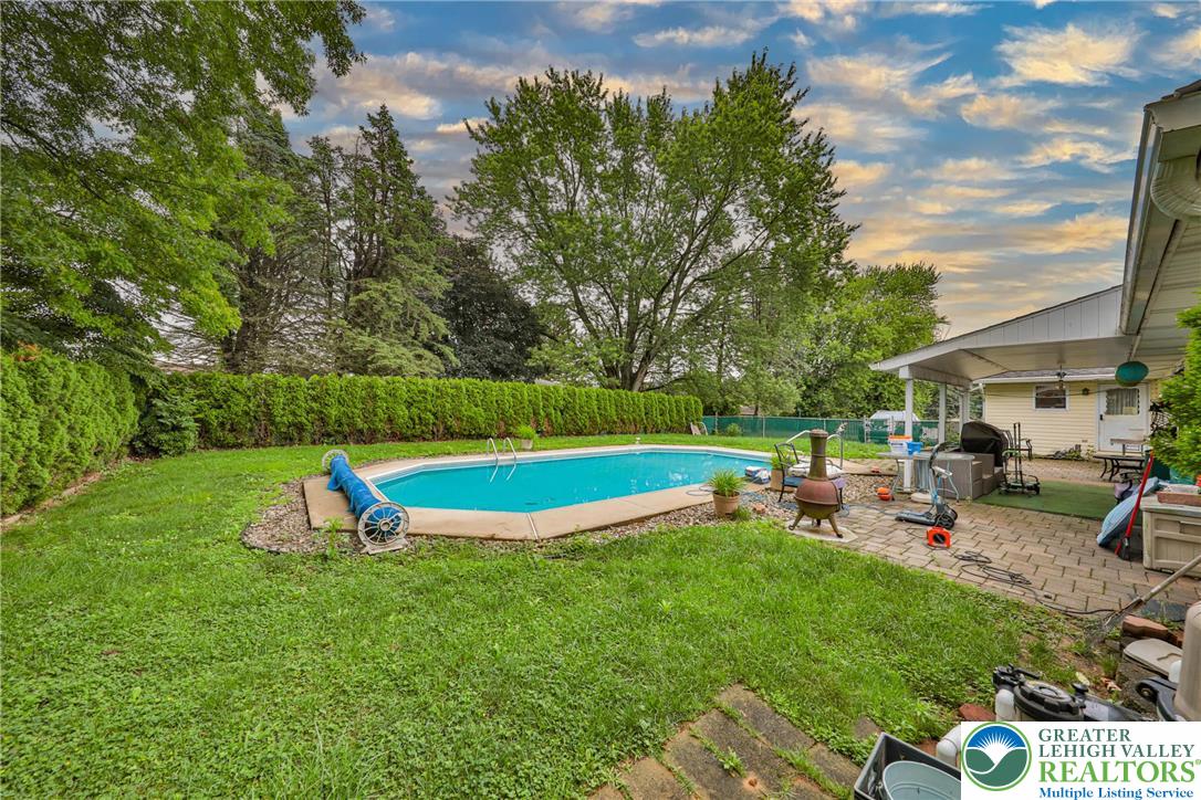 1502 2nd Street Bethlehem, PA 18020 - Photo 50 of 62 a view of a backyard with swimming pool