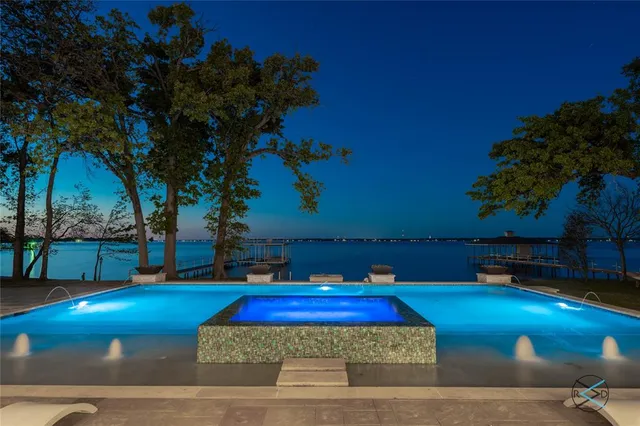 a view of a yard with an outdoor space