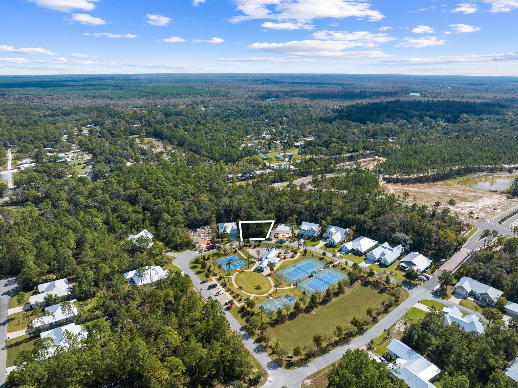 Lot 11 Sun Bear Circle Freeport, FL 32439 - Photo 12 of 28 a view of a city with ocean view