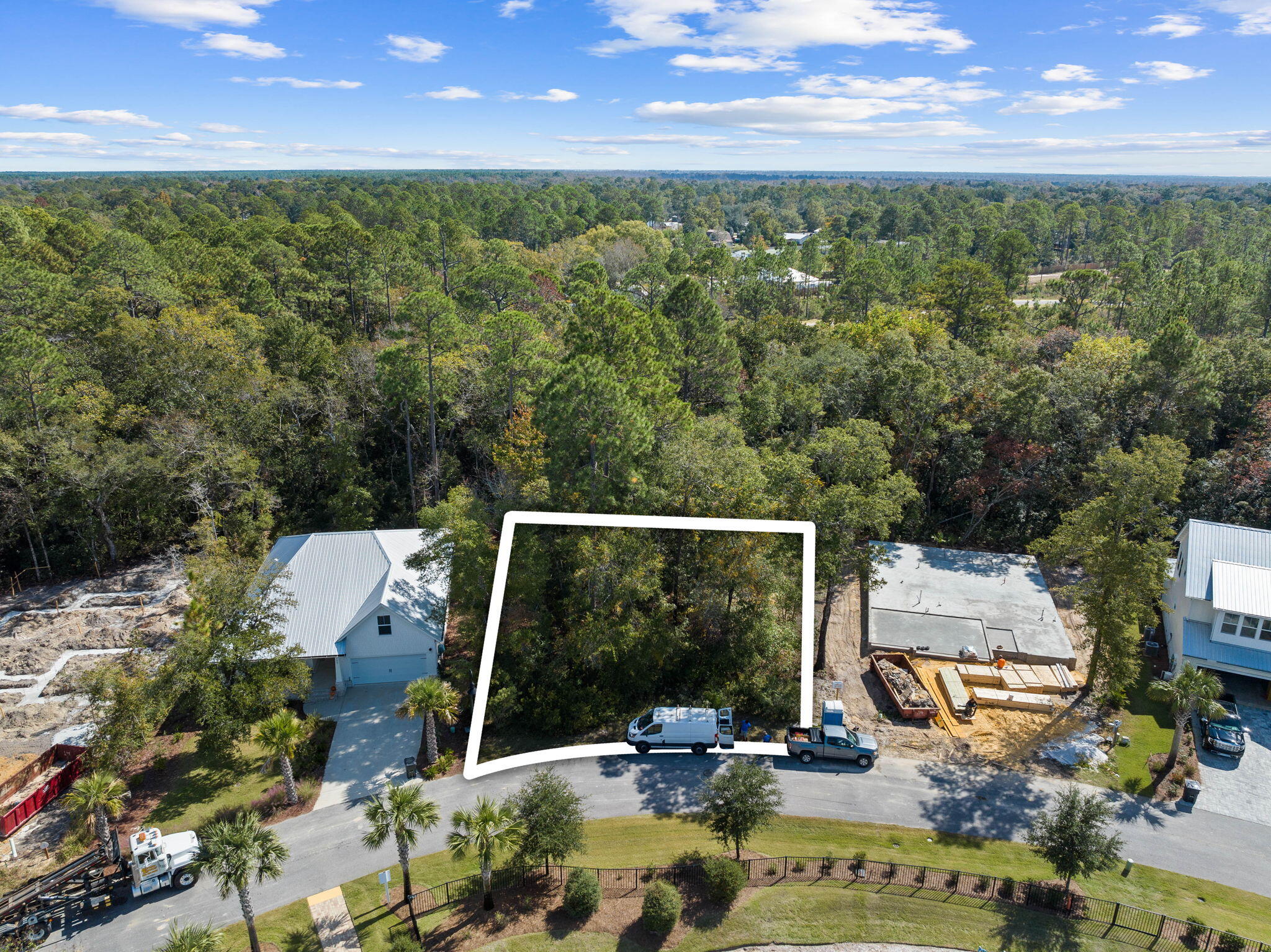 Lot 11 Sun Bear Circle Freeport, FL 32439 - Photo 6 of 28 a view of a swimming pool with a patio and a yard