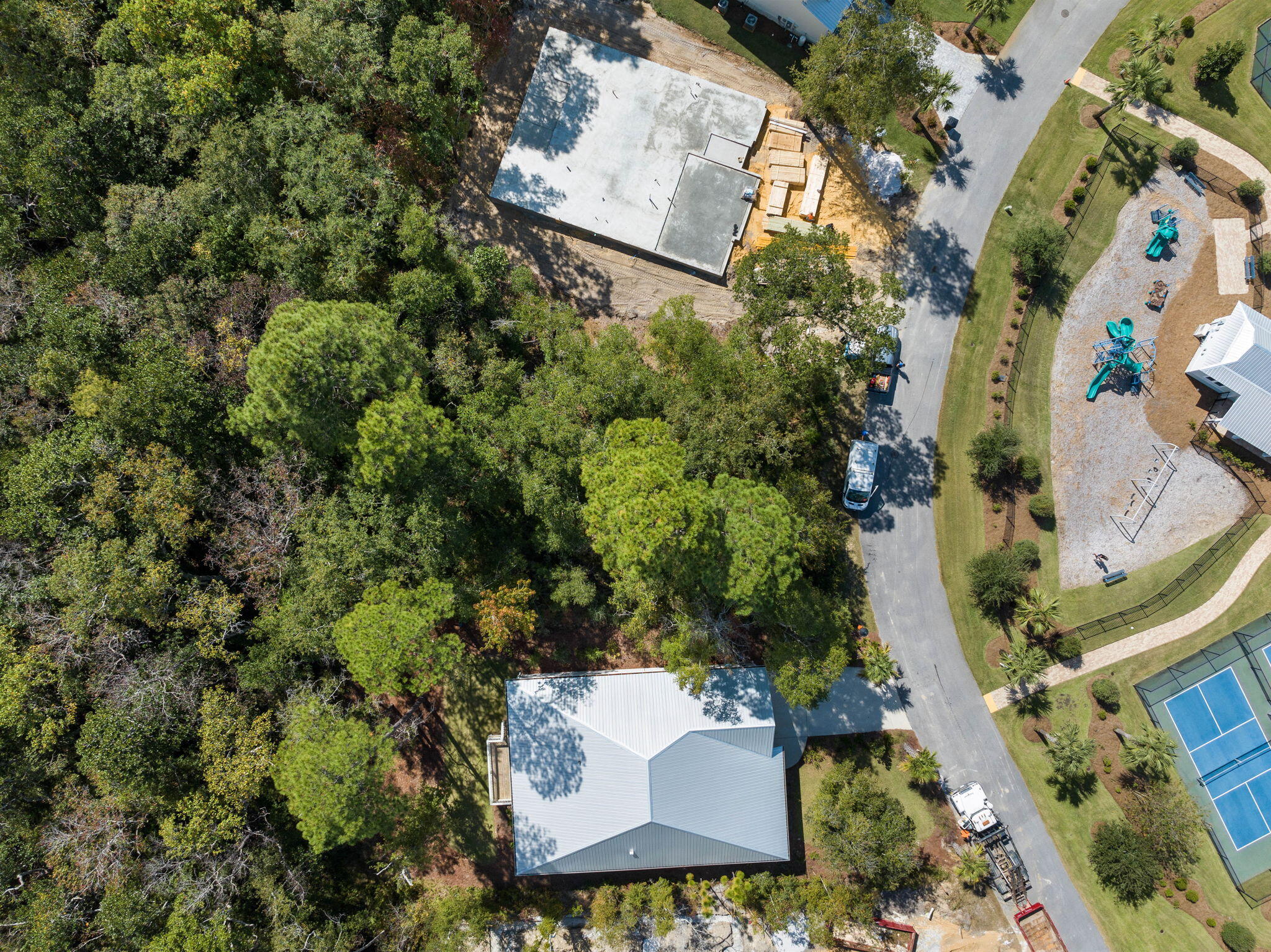 Lot 11 Sun Bear Circle Freeport, FL 32439 - Photo 10 of 28 an aerial view of residential house with outdoor space and trees all around