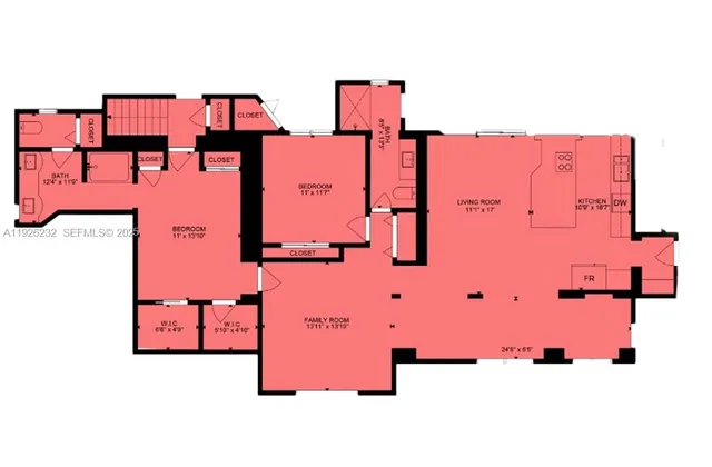 an aerial view of residential house with an outdoor space