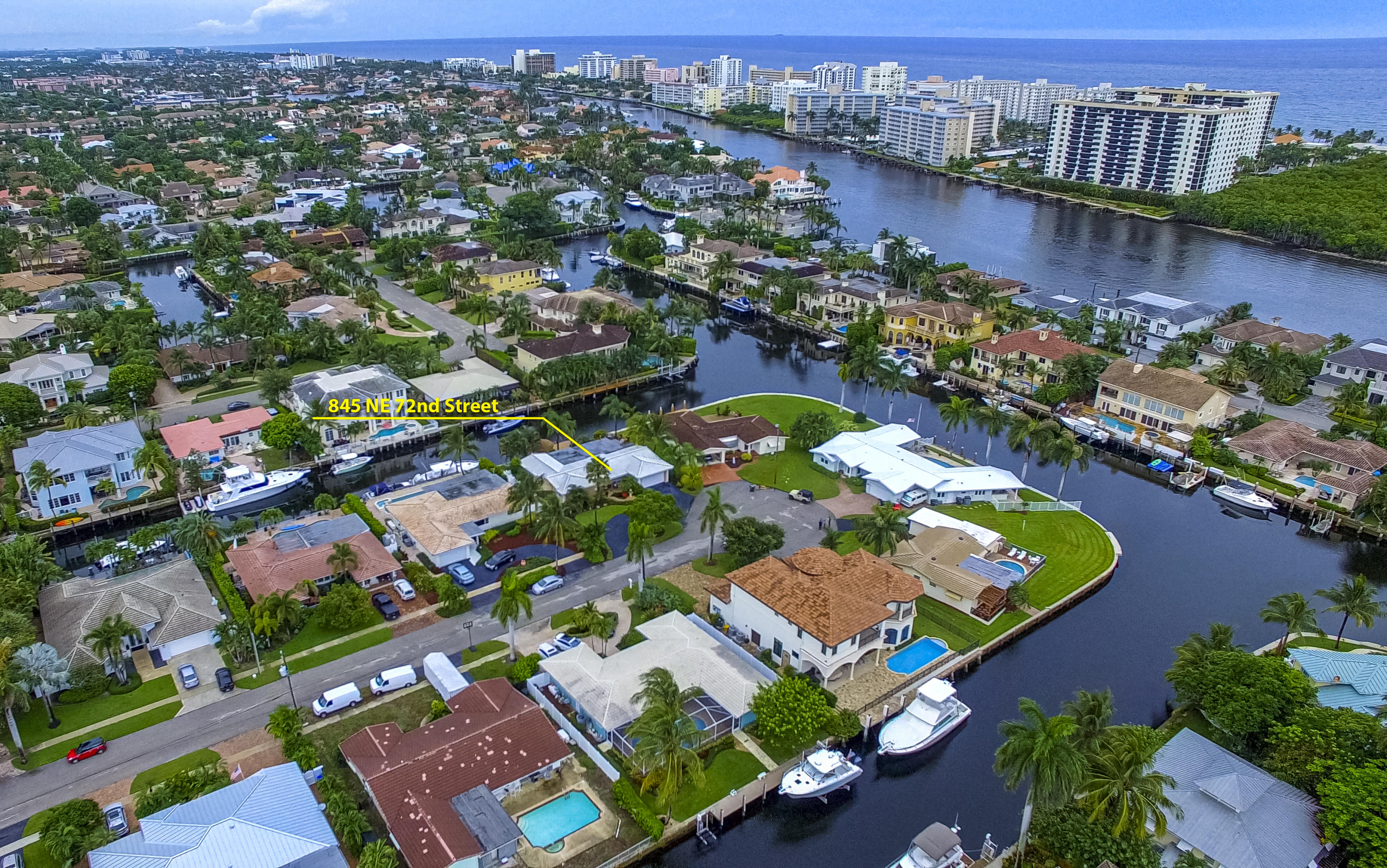 845 Northeast 72nd Street Boca Raton, FL 33487 - Photo 54 of 57 AERIAL