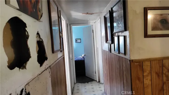 a close view of walk in closet